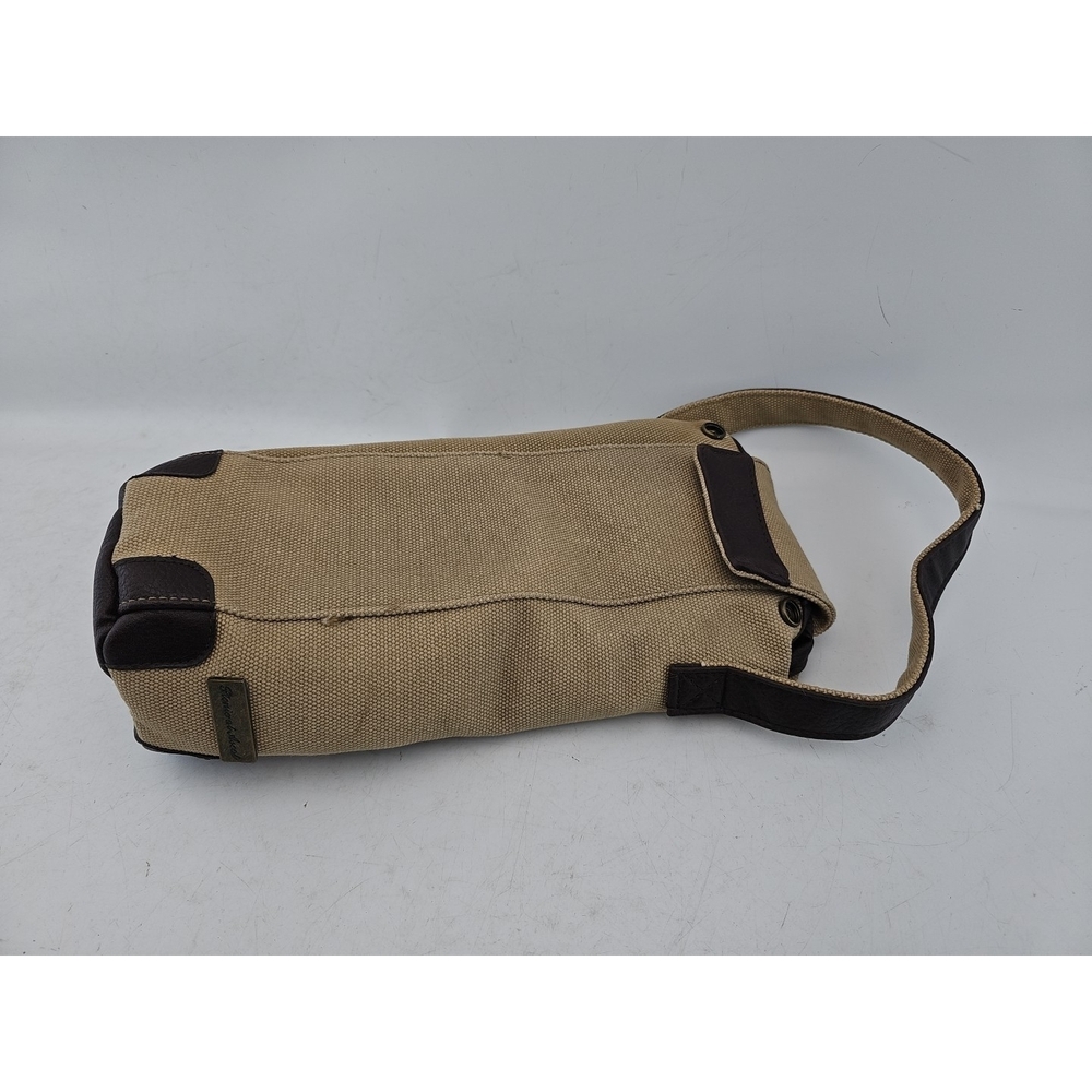 Jackson Rancheria Canvas Leather Insulated Wine Carrier - Picture 5 of 7